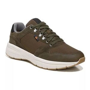 Dr. Scholl’s MENS Northern Leather Lace Up Casual Oxford Sneakers Green Size 11